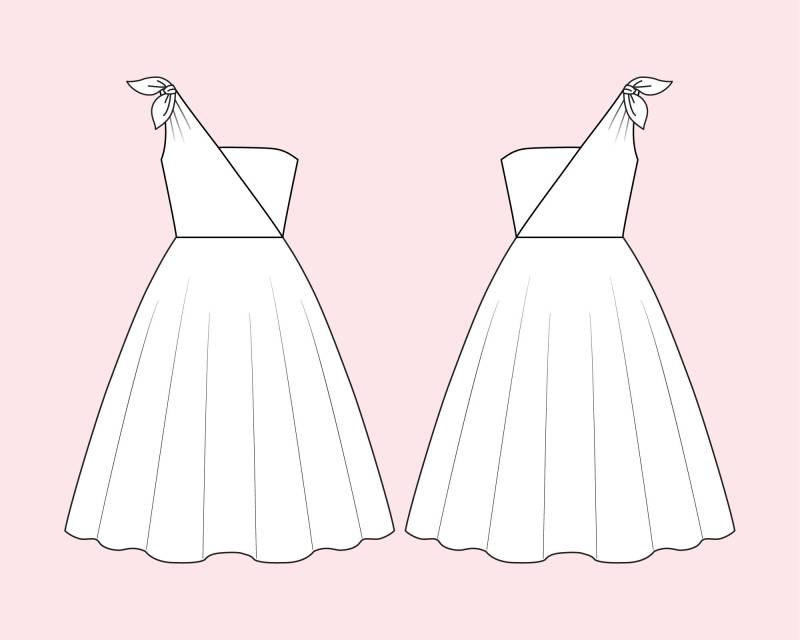 Iris Kleid Auf Bestellung Kleid Nach Maß Wähle Deinen Stoff Vintage Brautkleid Partykleid Prom Plus Size Kleidung von LadyMayraClothing