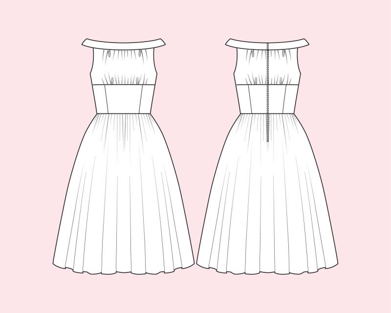 Margaret Kleid Auf Bestellung Kleid Nach Maß Pick A Fabric Vintage Brautkleid Partykleid Prom Plus Size Kleidung von LadyMayraClothing