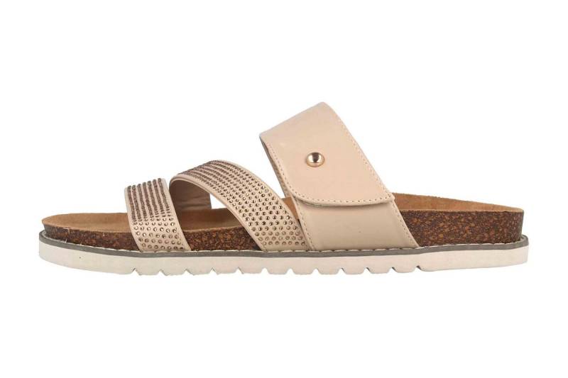 LadyPepp 2TT1050702 Taupe Velcro Pantolette von LadyPepp