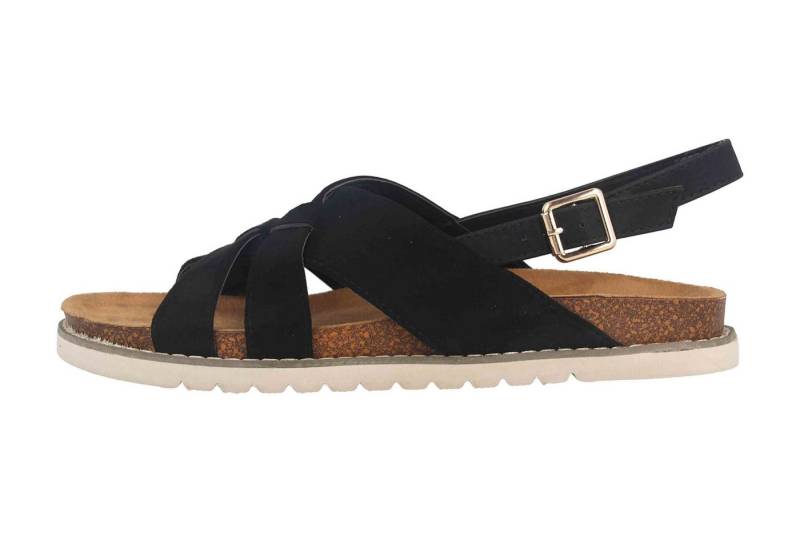 LadyPepp 2TT1050801 Black Velcro Sandale von LadyPepp