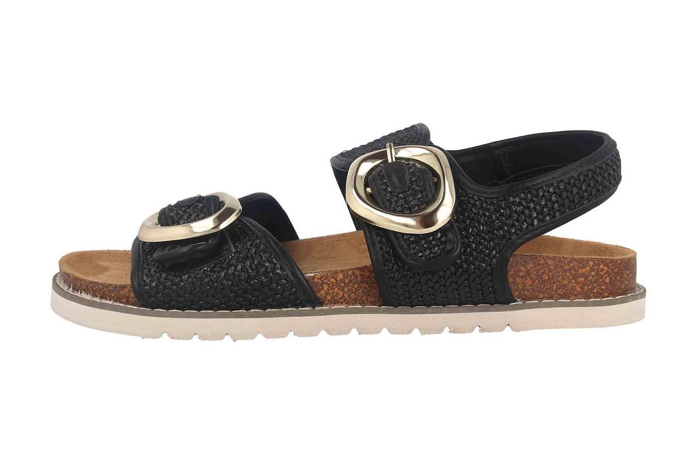 LadyPepp 2TT1050803 Black Velcro Sandale von LadyPepp