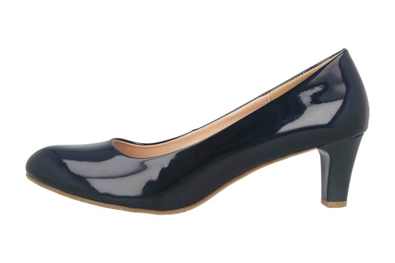 LadyPepp Pumps in Übergrößen Blau 2GY0211501 Navy Patent gro... 46 von LadyPepp
