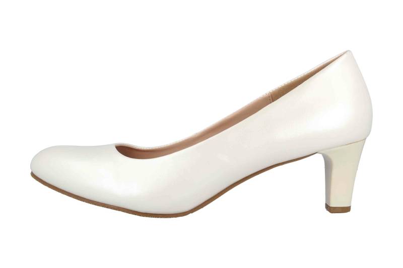 LadyPepp Pumps in Übergrößen Weiß 2GY0211501 White Metallic ... 45 von LadyPepp