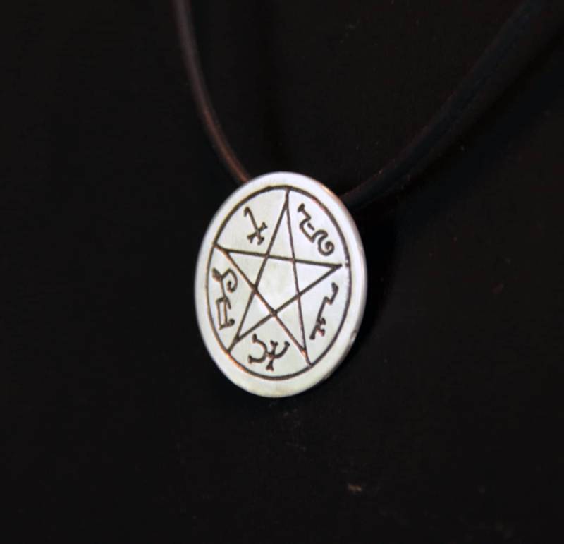 Teufelsfalle Supernatural Sterling Silber Anhänger Teufelsfalle Supernatural Sterling Silber Anhänger von LadyRoninShop