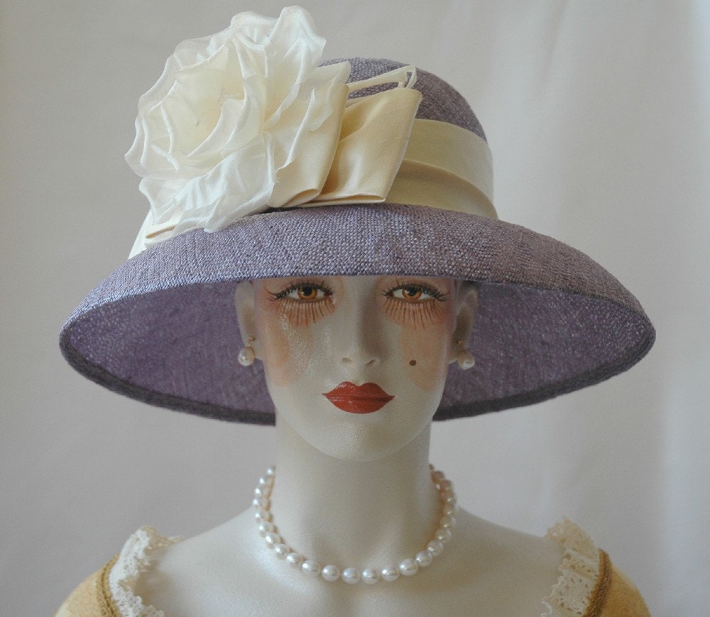 Damen Strohhut, Lavendelhut Damen Strohhut, Lavendelhut von LadySalisbury