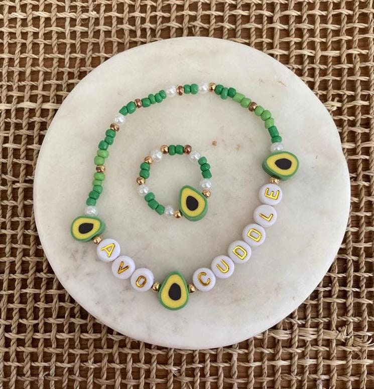 Avocado Ring & Armband Avocado Ring & Armband von LadySmileShop