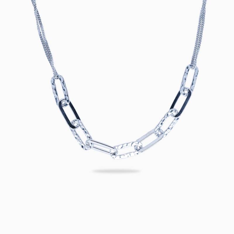 Große Rhodinierte Silbergliederkette, 43 cm Lang Große Rhodinierte Silbergliederkette, 43 cm Lang von LadyTaty