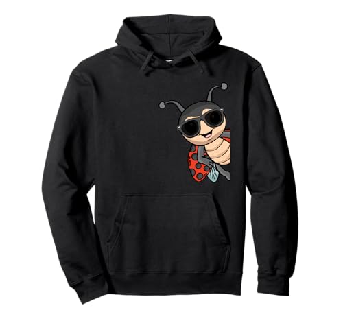 Ladybug Lover Kinderinsekt für Damen, niedlicher Marienkäfer Pullover Hoodie von Ladybug Gifts For Men & Women