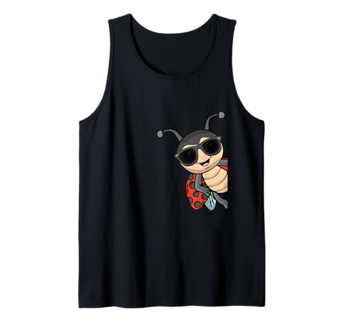 Ladybug Lover Kinderinsekt für Damen, niedlicher Marienkäfer Tank Top von Ladybug Gifts For Men & Women