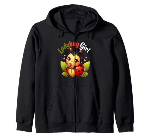 Damen Marienkäfer-Design Love Insect Bugs Kapuzenjacke von Ladybug Girl