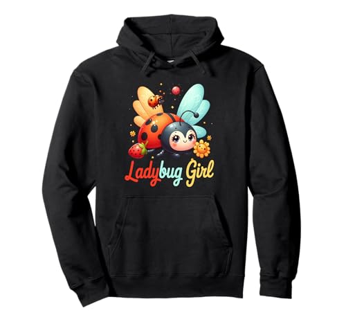 Damen Marienkäfer-Design Love Insect Bugs Pullover Hoodie von Ladybug Girl