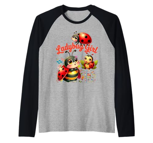 Damen Marienkäfer-Design Love Insect Bugs Raglan Damen Marienkäfer-Design Love Insect Bugs Raglan von Ladybug Girl