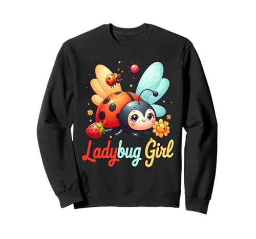 Damen Marienkäfer-Design Love Insect Bugs Sweatshirt Damen Marienkäfer-Design Love Insect Bugs Sweatshirt von Ladybug Girl