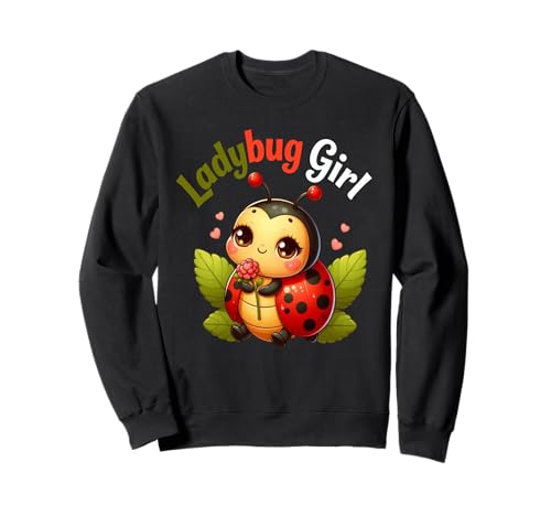 Damen Marienkäfer-Design Love Insect Bugs Sweatshirt von Ladybug Girl