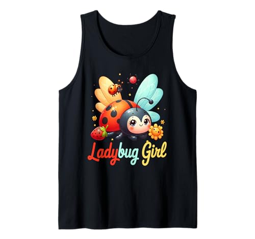 Damen Marienkäfer-Design Love Insect Bugs Tank Top von Ladybug Girl