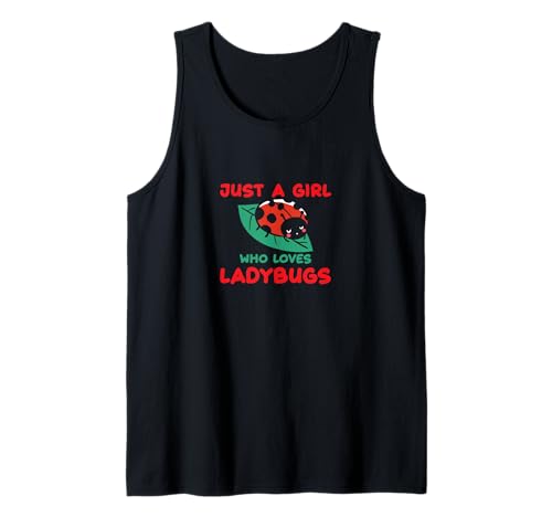 EIN Mädchen, das Marienkäfer liebt, niedliches Marienkäfer-Design für Mama Tank Top EIN Mädchen, das Marienkäfer liebt, niedliches Marienkäfer-Design für Mama Tank Top von Ladybug t shirts & cute lady beetle merch