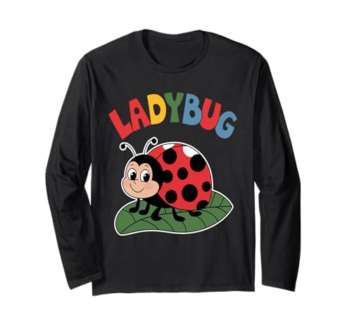 Niedliche Marienkäfer-Kunst für Männer, Frauen, Kinder, Insekten, Käfer, Marienkäfer-Liebhaber Langarmshirt Niedliche Marienkäfer-Kunst für Männer, Frauen, Kinder, Insekten, Käfer, Marienkäfer-Liebhaber Langarmshirt von Ladybug