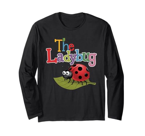 Niedliche Marienkäfer-Kunst für Männer, Frauen, Kinder, Insekten, Käfer, Marienkäfer-Liebhaber Langarmshirt von Ladybug