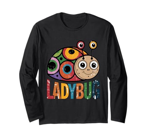 Niedliche Marienkäfer-Kunst für Männer, Frauen, Kinder, Insekten, Käfer, Marienkäfer-Liebhaber Langarmshirt Niedliche Marienkäfer-Kunst für Männer, Frauen, Kinder, Insekten, Käfer, Marienkäfer-Liebhaber Langarmshirt von Ladybug