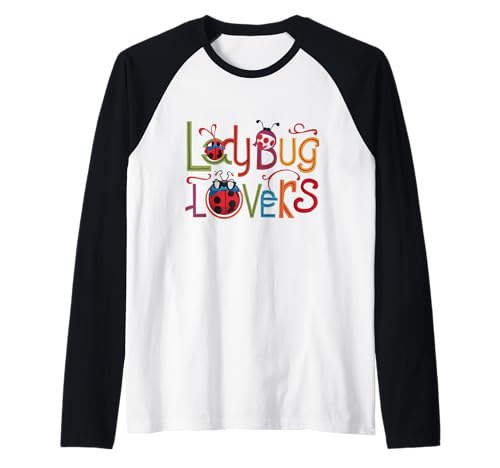 Niedliche Marienkäfer-Kunst für Männer, Frauen, Kinder, Insekten, Käfer, Marienkäfer-Liebhaber Raglan Niedliche Marienkäfer-Kunst für Männer, Frauen, Kinder, Insekten, Käfer, Marienkäfer-Liebhaber Raglan von Ladybug