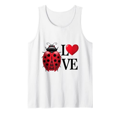 Niedliche Marienkäfer-Kunst für Männer, Frauen, Kinder, Insekten, Käfer, Marienkäfer-Liebhaber Tank Top von Ladybug
