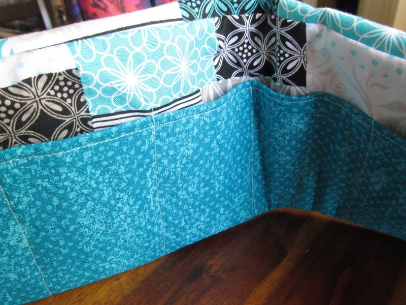 Patchwork Organisator, Geschenk Für Frauen, Teal Geldbörse Organisator von LadybugAwesomeFinds