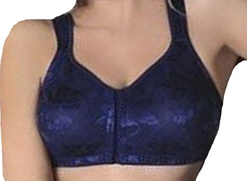 Ladymissalonghi BH Damen Soft-BH Verschluss vorne Sassa 10888 blau 80 D von VIANIA!