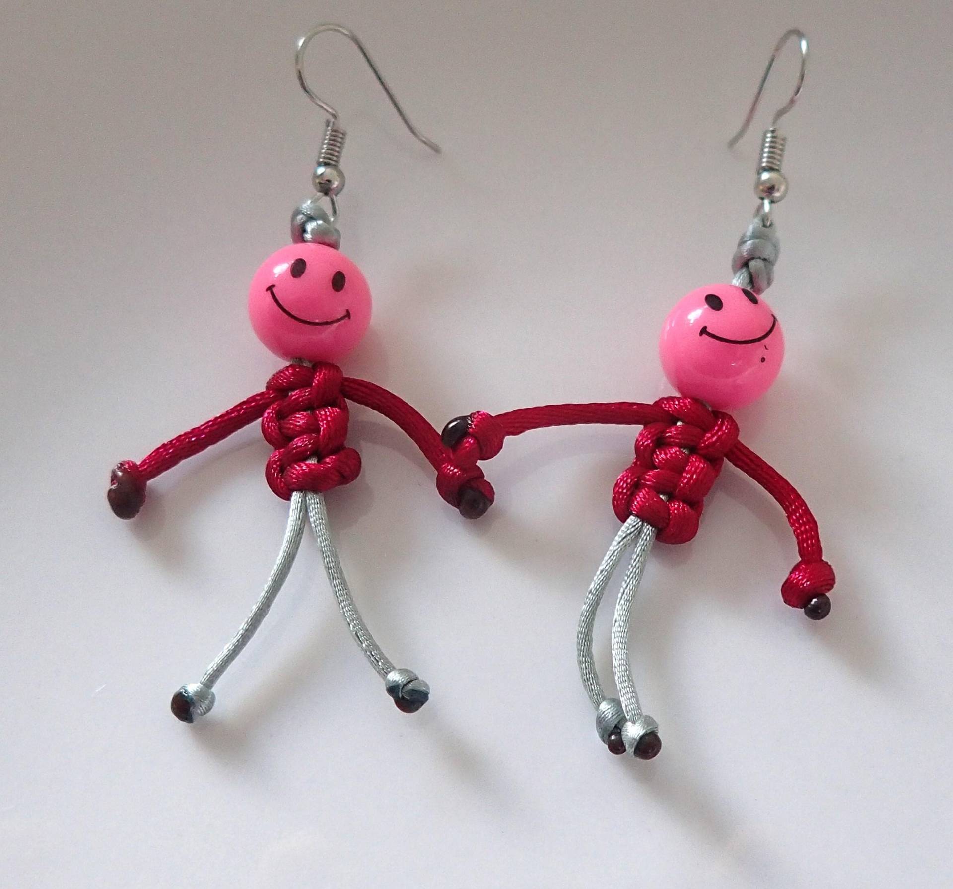 Ohrringe Mit Smiley-Gesichtern in Verschiedenen Farben von Ladyvalimagine