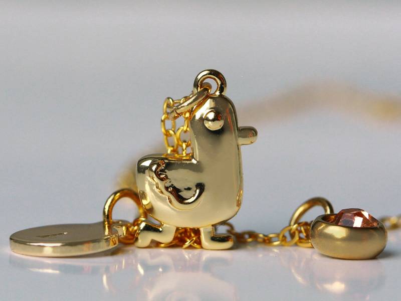 Kette Geburtsstein Initial Ostergeschenk Vogel Personalisiertes Geschenk Für Sie Persönliche Halskette Gravur Mutter Schwester Freundin von Ladyville