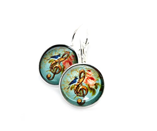 Ladyville Große Ohrringe - Verliebt in Musik von Ladyville