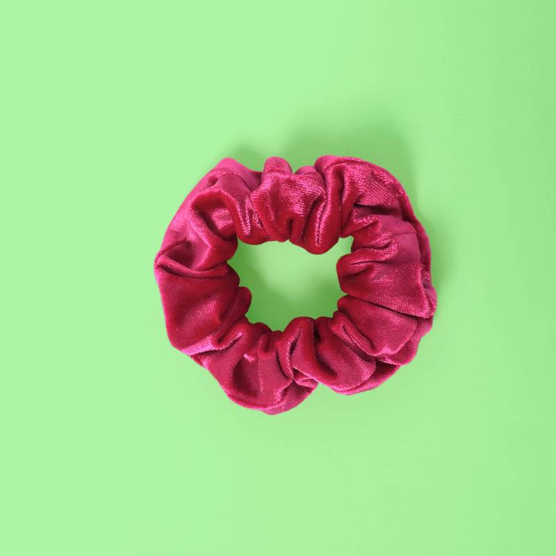 Fuchsia Samt Haar Scrunchie Handmade Fuchsia Samt Haar Scrunchie Handmade von LadywaveCo