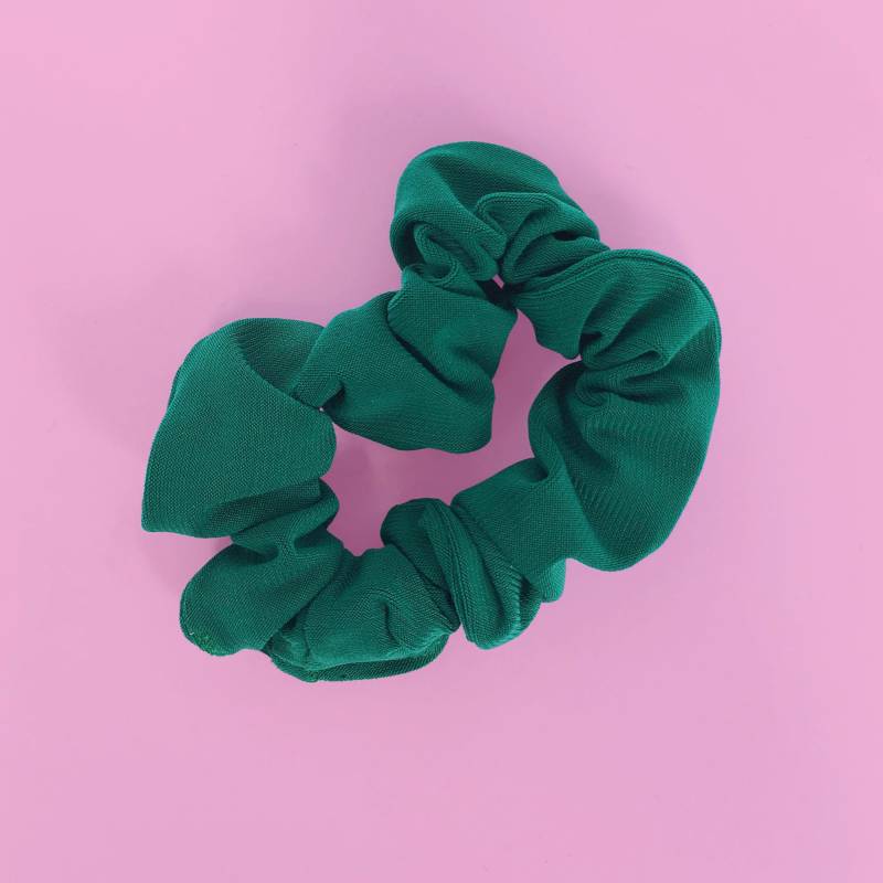 Kelly Green Haar Scrunchie Handarbeit von LadywaveCo