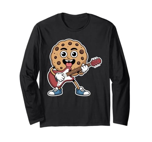 Chip Drop Lustiger Keks Dab Kinder Backen Langarmshirt Chip Drop Lustiger Keks Dab Kinder Backen Langarmshirt von Lächelnde Keks Liebhaber Team