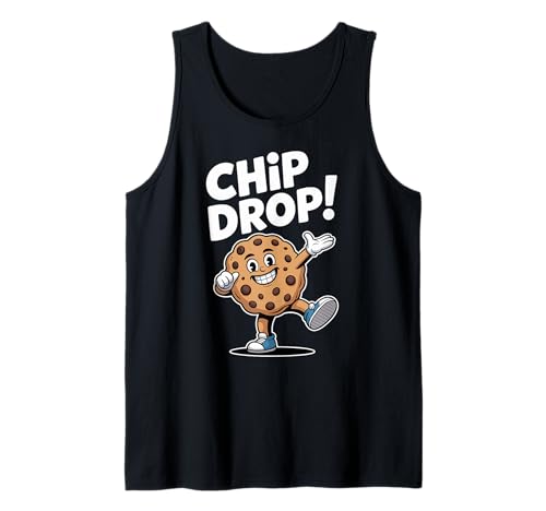 Chip Drop Lustiger Keks Dab Kinder Backen Tank Top Chip Drop Lustiger Keks Dab Kinder Backen Tank Top von Lächelnde Keks Liebhaber Team
