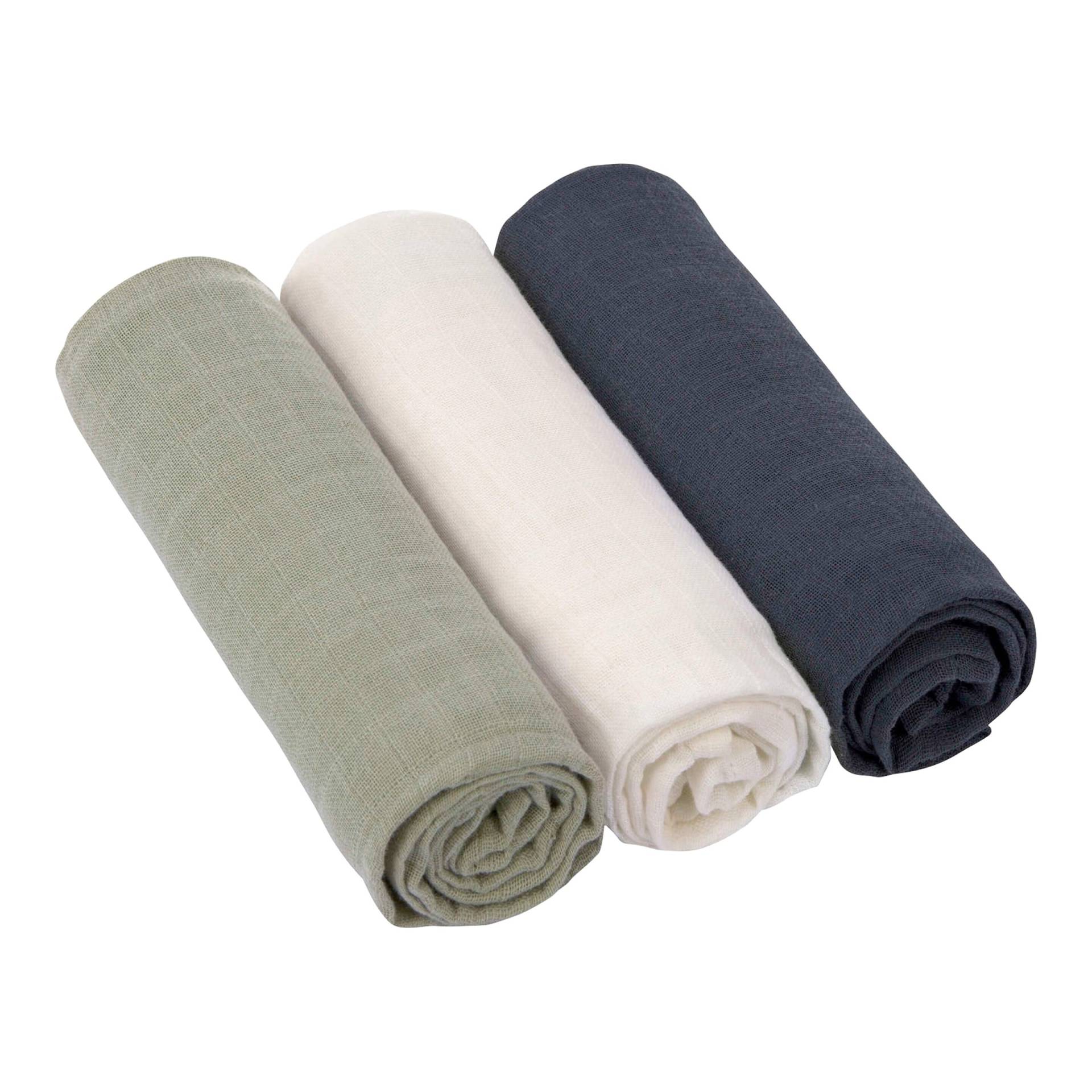 Lässig 3er-Pack Mullwindeln 85x85 cm Lässig 3er-Pack Mullwindeln 85x85 cm von Lässig