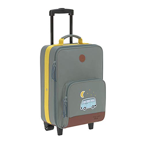 LÄSSIG Kinder Trolley Reisekoffer mit Packriemen und Rollen 18,3 Liter, 46 cm, 3 Jahre/Trolley Adventure Bus von LÄSSIG