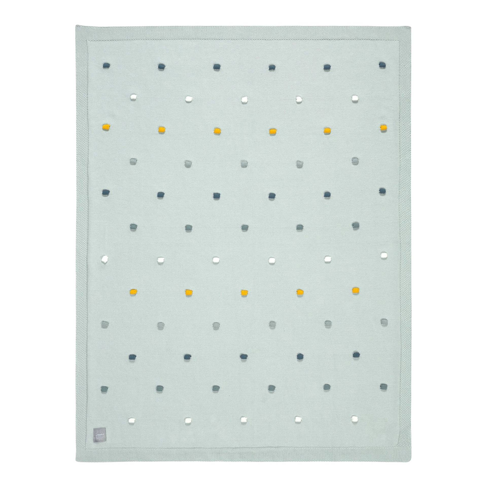 Lässig Babydecke Dots 80x110 cm gruen von Lässig