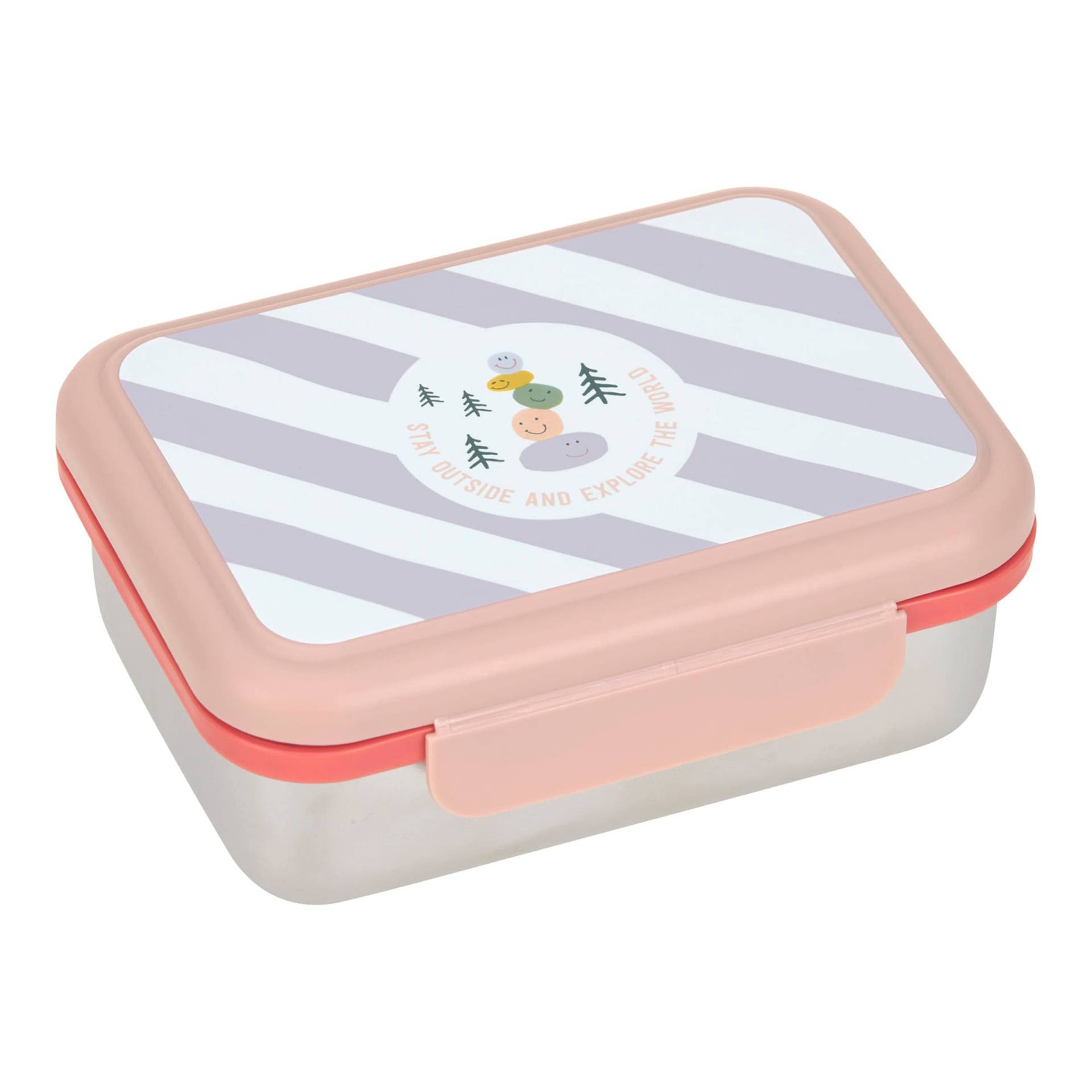 Lässig Brotdose Sunny Explorer aus Edelstahl von Lässig