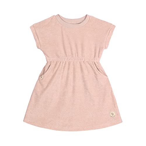 Lässig Frottee Kleid Kinder Terry wear 2022 (Powder pink, 86/92 13-24 Monate) von LÄSSIG