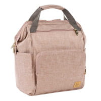 LÄSSIG Glam Goldie Wickelrucksack Rose von LÄSSIG