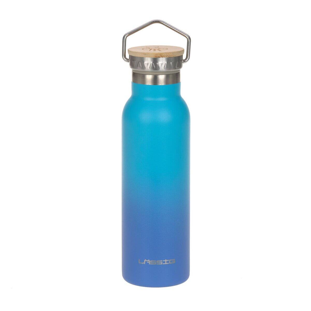 Lässig - Lässig Trinkflasche Edelstahl Unique gradient blue von Lässig