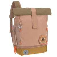 LÄSSIG Mini Rolltop Rucksack Nature Hazelnut von LÄSSIG