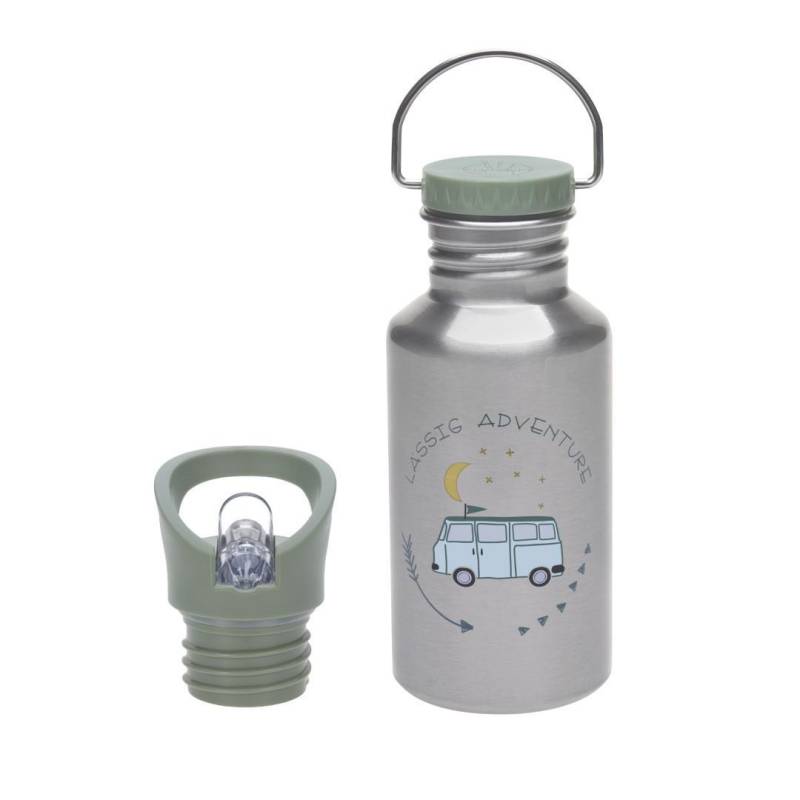 Lässig - Trinkflasche Bottle Stainless Steel Adventure Bus Multicolor von Lässig