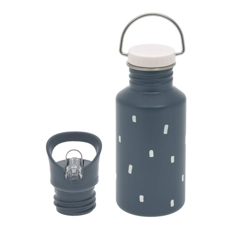 Lässig - Trinkflasche Bottle Stainless Steel Happy Prints Midnight Blue Dunkelblau von Lässig