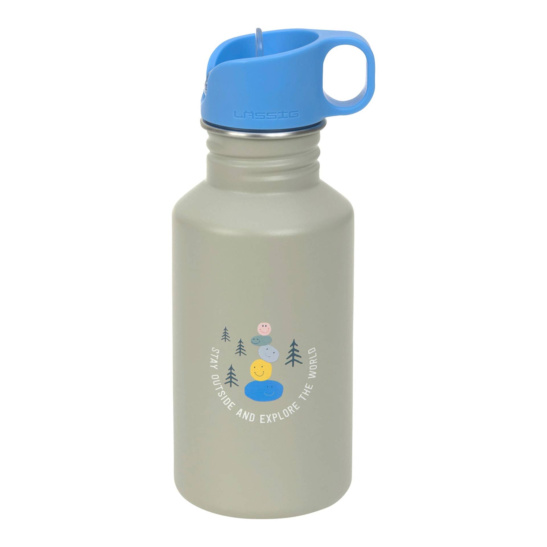 Lässig Trinkflasche Sunny Explorer aus Edelstahl, 500 ml von Lässig