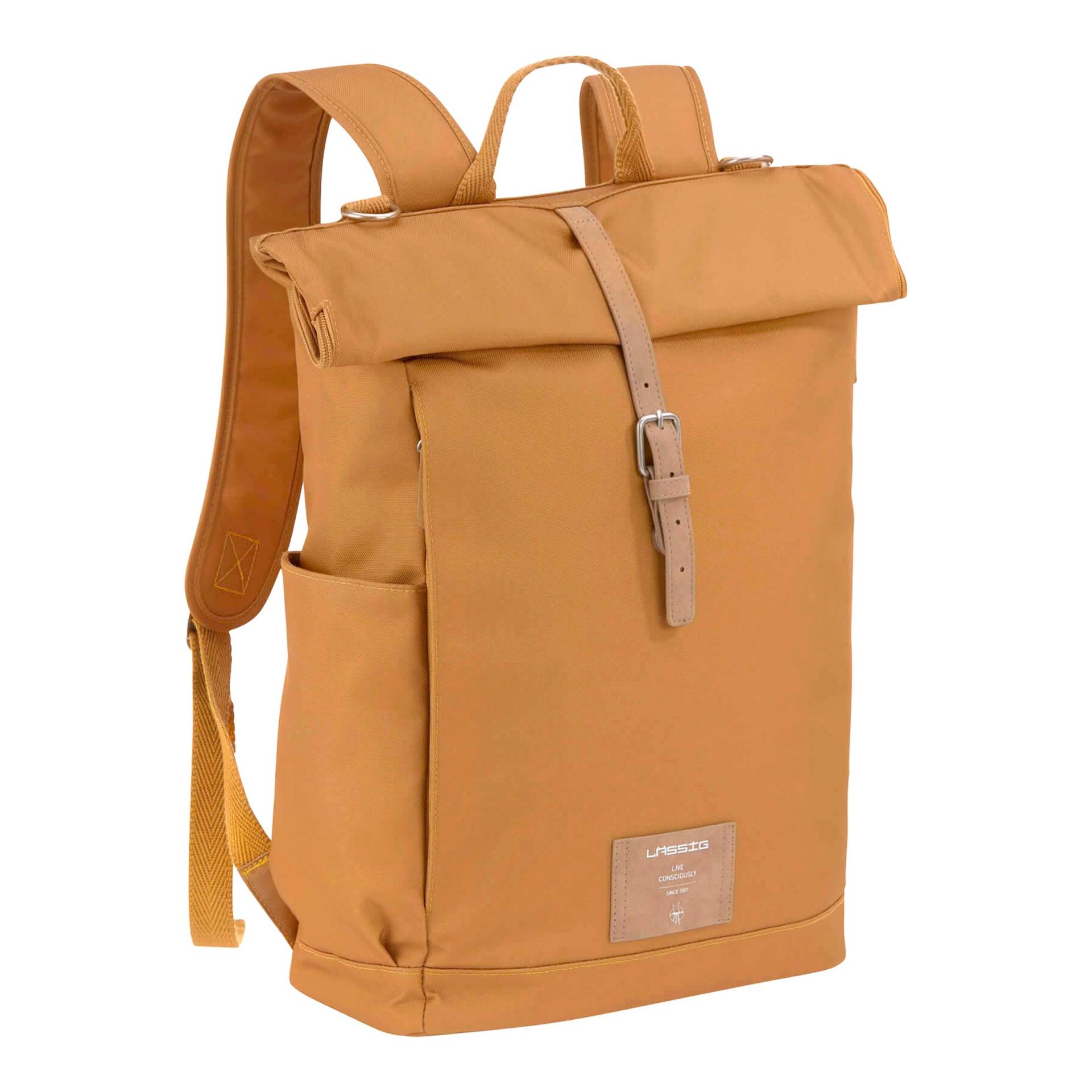 Lässig Wickelrucksack Rolltop aus recyceltem Polyester von Lässig