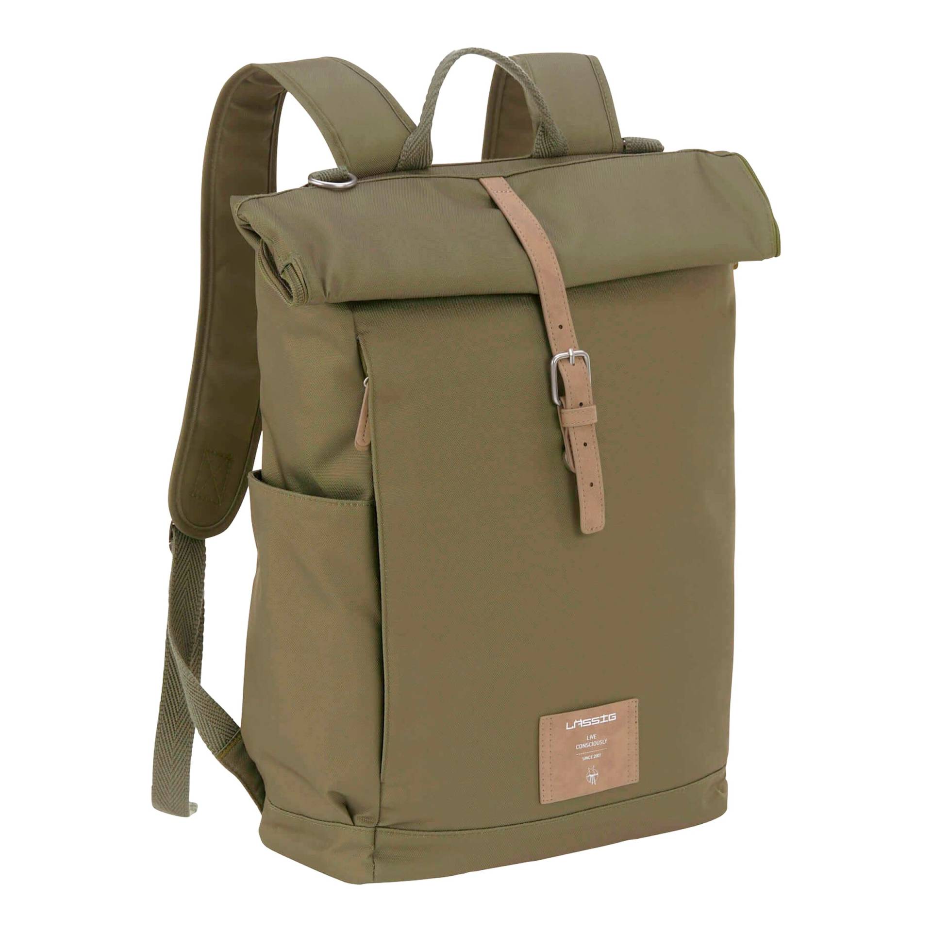 Lässig Wickelrucksack Rolltop aus recyceltem Polyester von Lässig