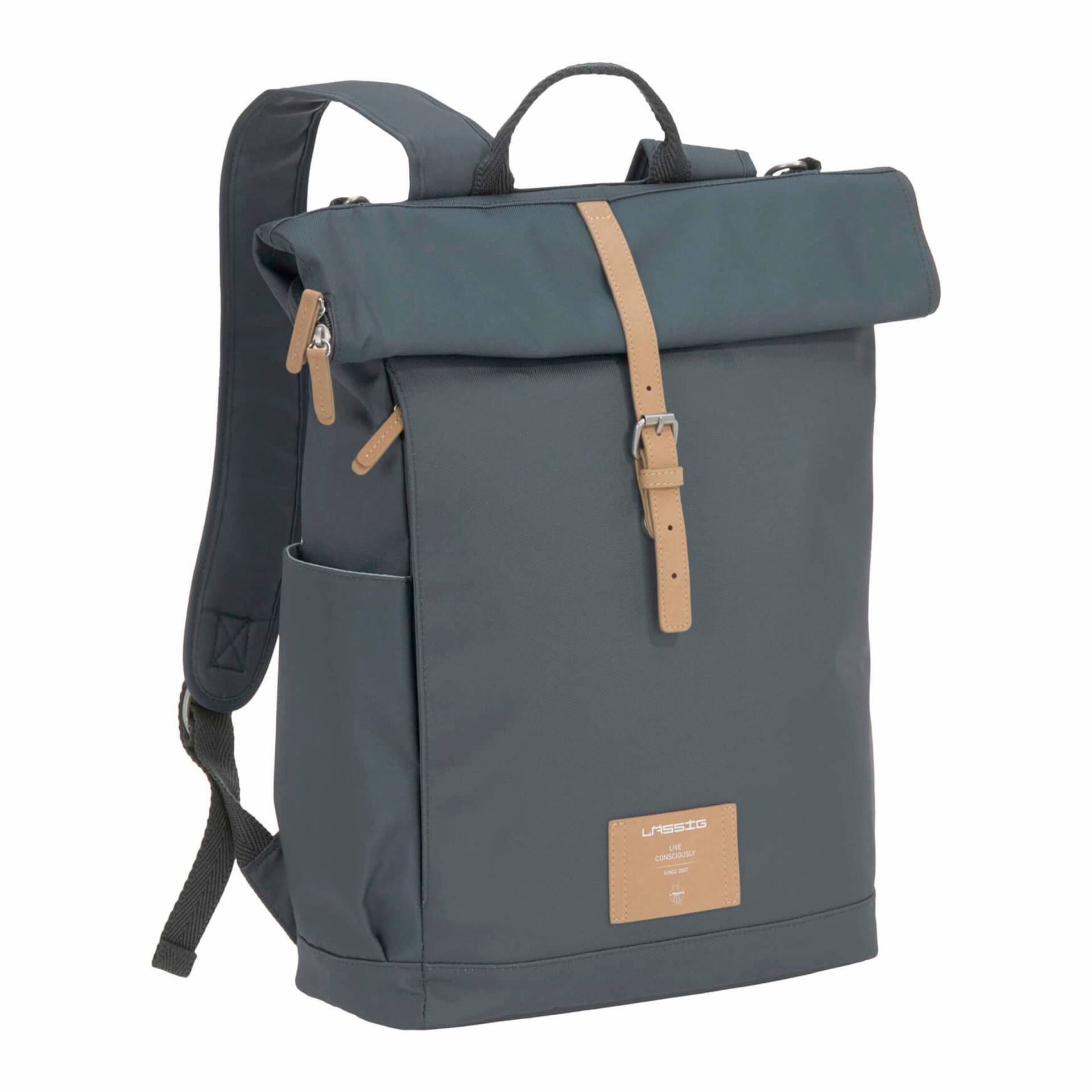 Lässig Wickelrucksack Rolltop aus recyceltem Polyester von Lässig