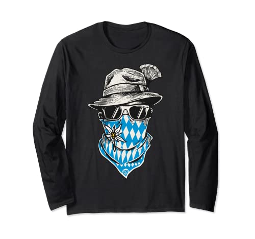 Trachten T-Shirt Herren bayrisch Passend für Oktoberfest Langarmshirt Trachten T-Shirt Herren bayrisch Passend für Oktoberfest Langarmshirt von Lässiger Lausbua
