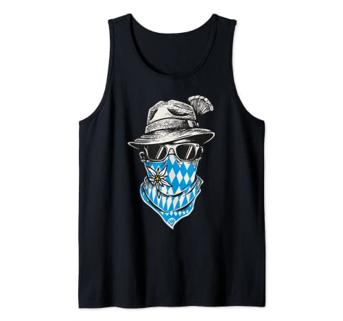 Trachten T-Shirt Herren bayrisch Passend für Oktoberfest Tank Top Trachten T-Shirt Herren bayrisch Passend für Oktoberfest Tank Top von Lässiger Lausbua